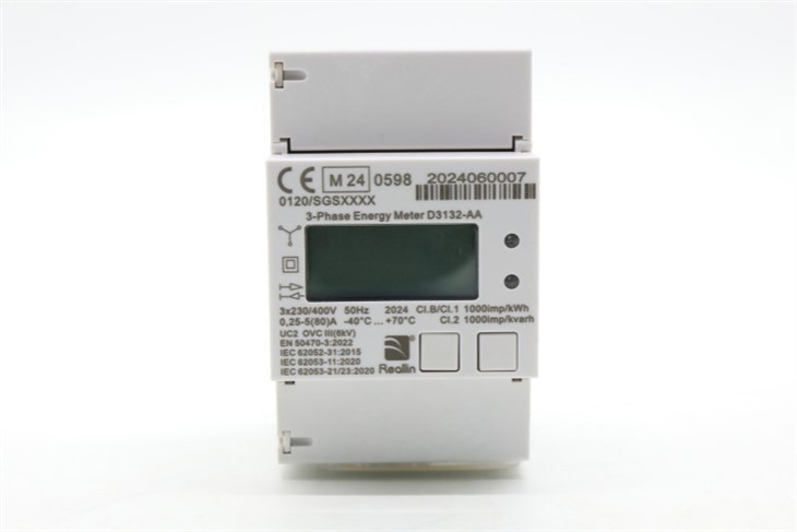 3 fase dind rail meter